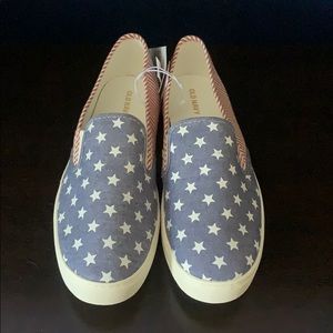 Old Navy USA Stars & Stripes Shoes Size:9
